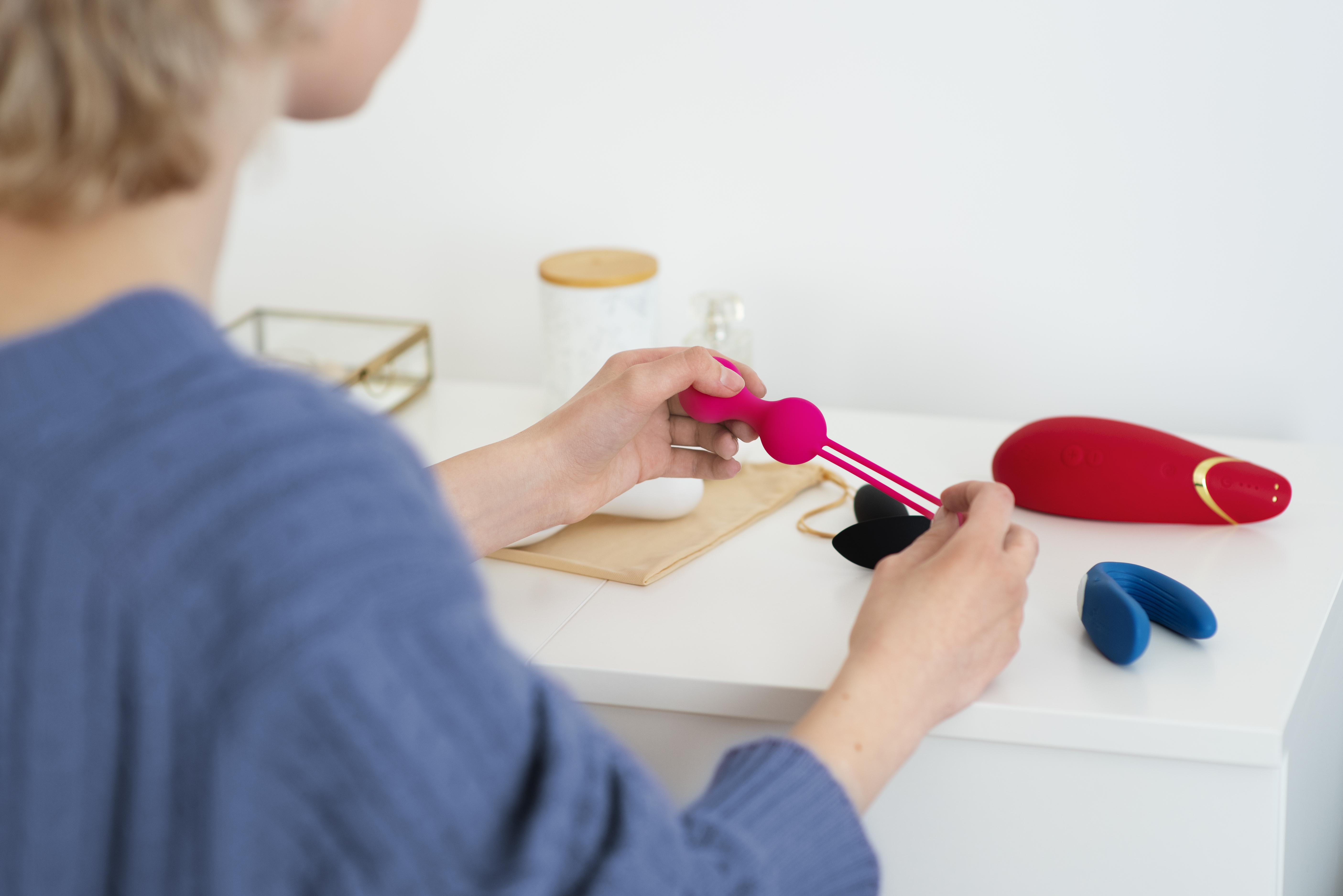 Laser treatment for fissure